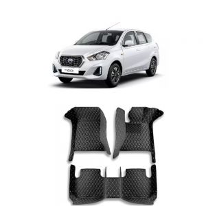 Floor Mats for Datsun Go Plus - Black